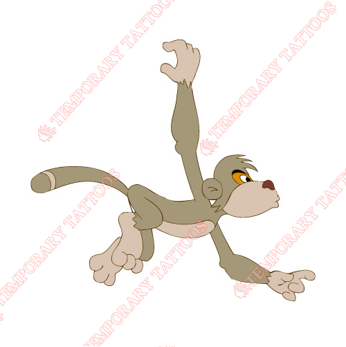 Monkey Customize Temporary Tattoos Stickers NO.8620